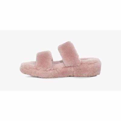 Chinelos UGG Fuzz Yeah Mulher Rosa | PT-IAKRH